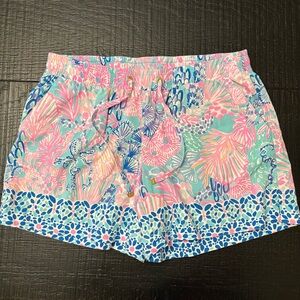 Lilly Pulitzer Pink and Blue Shorts